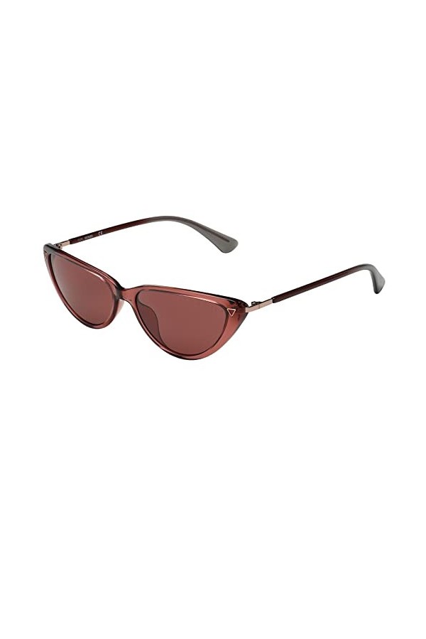 Guess 0, Lunettes de Soleil Femme, Shiny Bordeaux, 56