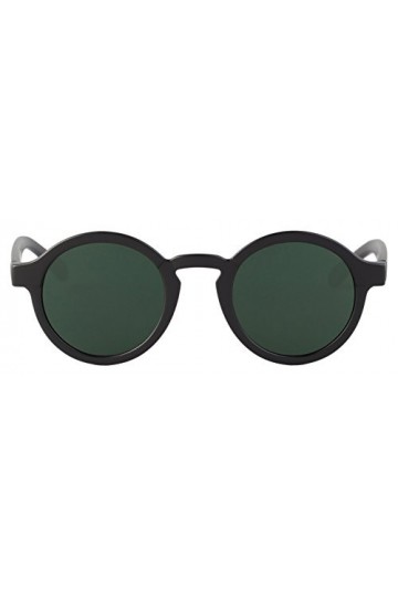 MR.BOHO Matte Black Dalston Lunettes De Soleil, Noir, Taille Unique Mixte Adulte