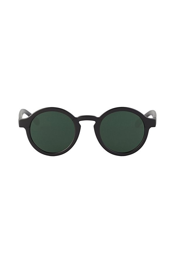 MR.BOHO Matte Black Dalston Lunettes De Soleil, Noir, Taille Unique Mixte Adulte