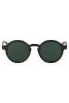 MR.BOHO Matte Black Dalston Lunettes De Soleil, Noir, Taille Unique Mixte Adulte