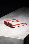 hype Cube Rouge Lunettes de Soleil, Taille Unique Femme