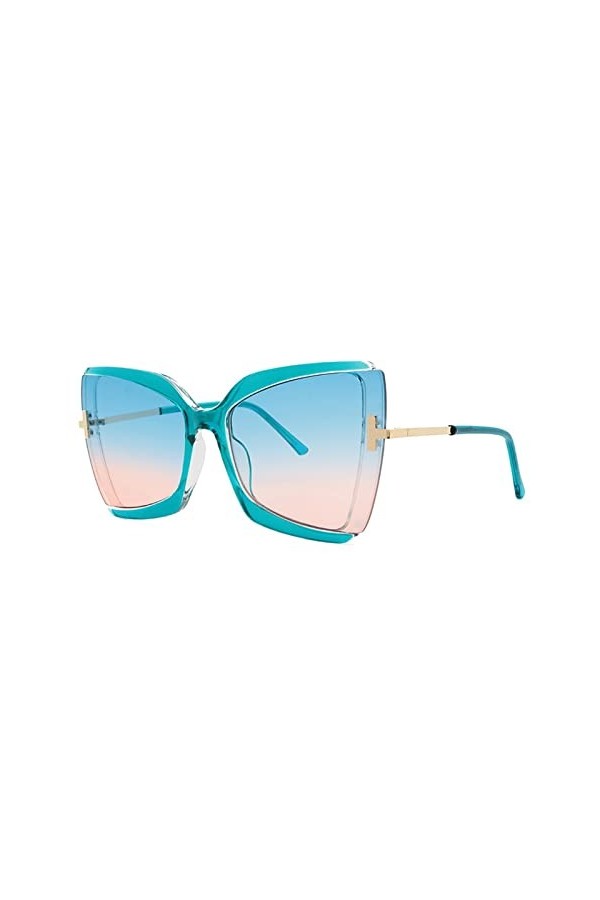 AIHUA Store Nouvelle européenne et américaine de la Mode Big Cadre Lunettes de Soleil Papillon des Yeux de Chat Femmes Lunett