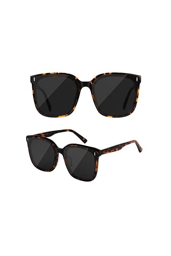 NALEINING Lunettes de soleil pour homme et femme - Lunettes tendance haut de gamme - Style étoile - Protection UV400, Blanc 1