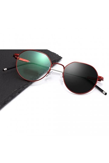 RICCIE Lunettes de Lecture rétro extérieures photochromiques pour Femmes, 1.56 lentille en résine asphérique HD Lunettes de S