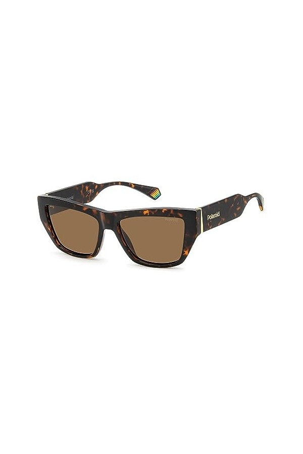 Polaroid Sunglasses PLD 6210/S/X 086 55/16/140 Women, 086/SP Havana, 55 Unisex