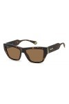 Polaroid Sunglasses PLD 6210/S/X 086 55/16/140 Women, 086/SP Havana, 55 Unisex