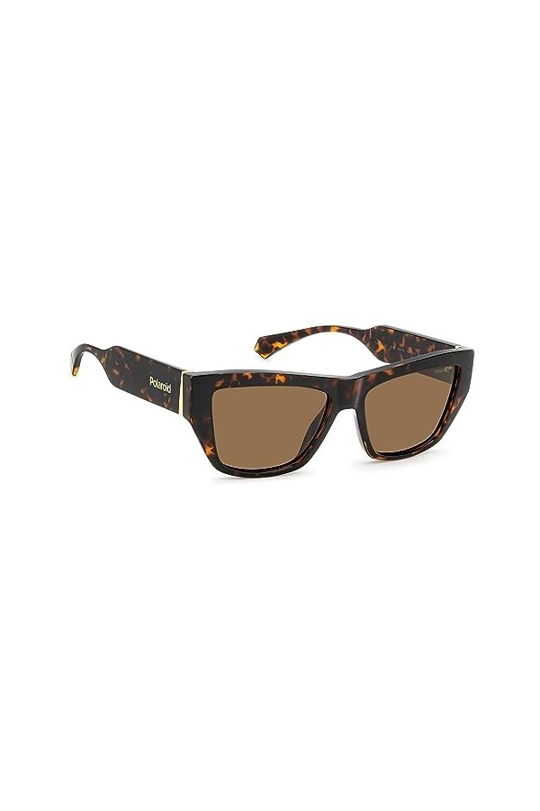 Polaroid Sunglasses PLD 6210/S/X 086 55/16/140 Women, 086/SP Havana, 55 Unisex