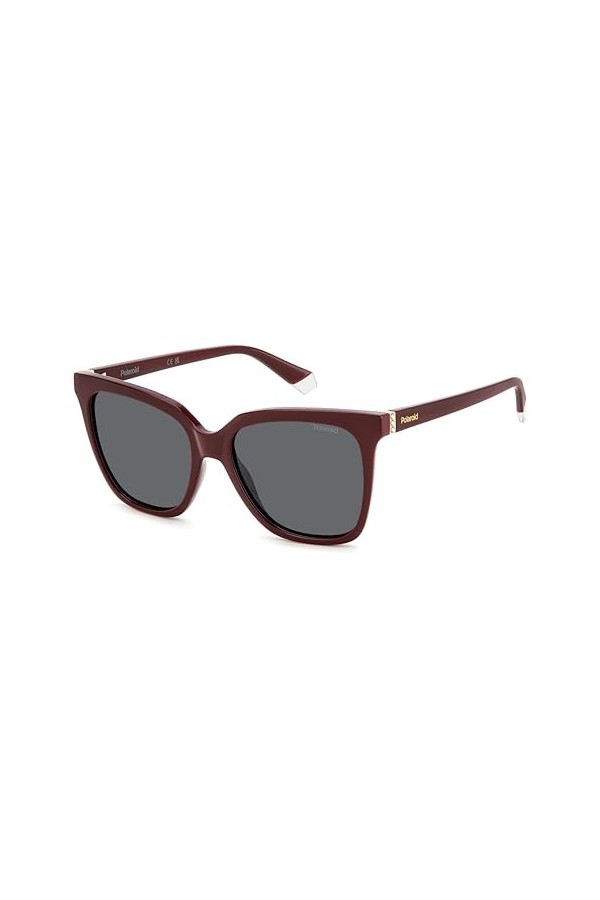 Polaroid Sunglasses PLD 4155/S/X 55/17/145 Women, LHF/M9 Burgundy, 55 Unisex