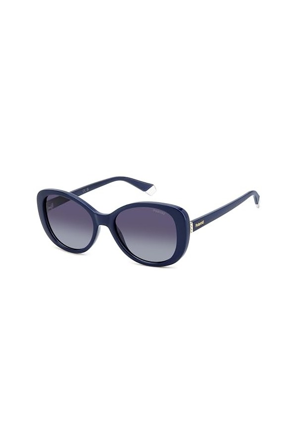 Polaroid Sunglasses PLD 4154/S/X 55/18/145 Women, PJP/WJ Blue, 55 Unisex