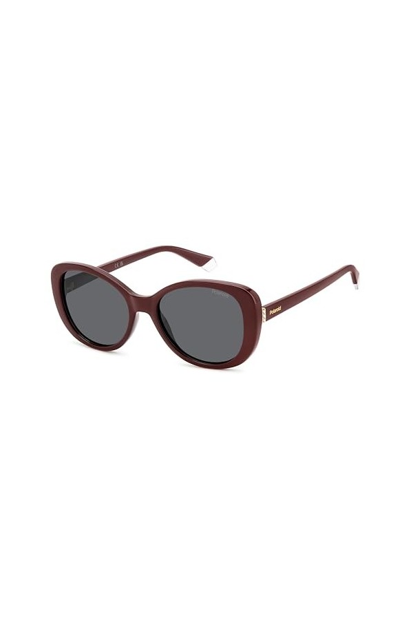 Polaroid Sunglasses PLD 4154/S/X 55/18/145 Woman, LHF/M9 Burgundy, 55 Unisex