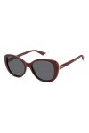 Polaroid Sunglasses PLD 4154/S/X 55/18/145 Woman, LHF/M9 Burgundy, 55 Unisex