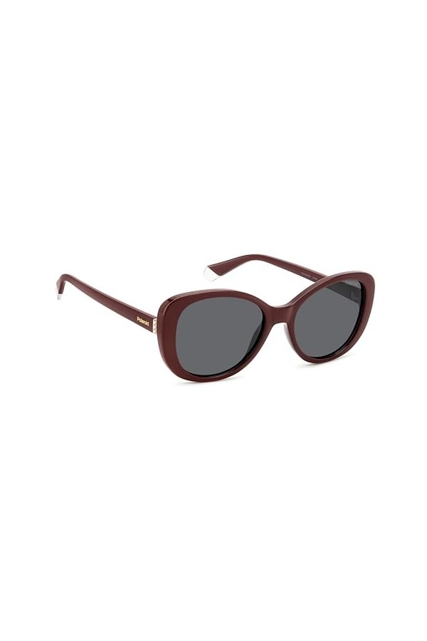 Polaroid Sunglasses PLD 4154/S/X 55/18/145 Woman, LHF/M9 Burgundy, 55 Unisex