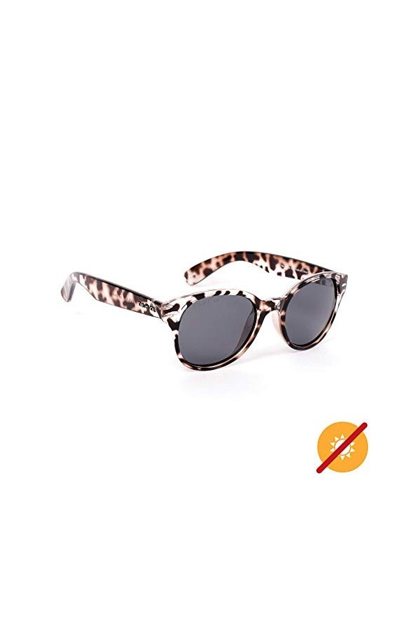 Del Sol - Solize Island in the Sun - Tortoise-Blue - Cadre de changement de couleur sur toute la bordure - Protection UV à 10