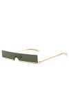 Lunettes de soleil, lunettes de soleil haute protection anti-reflets hommes femmes ， lunettes de soleil mode demi-monture pet