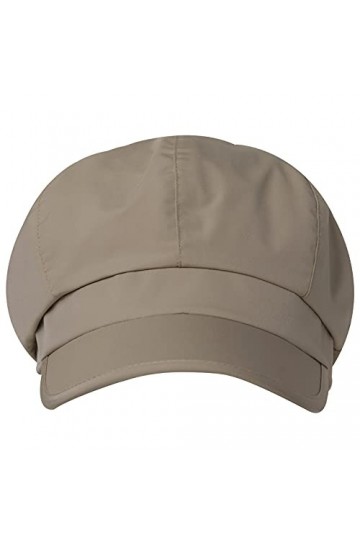 Jeff & Aimy Bérets pour femme - Chapeau de pluie imperméable avec visière - Kaki