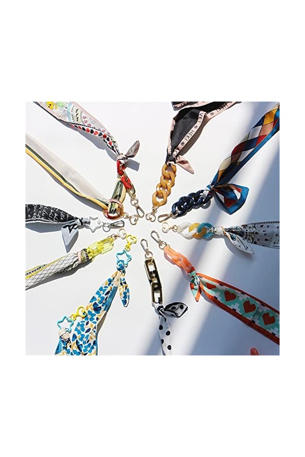 Zhjlut 5 Morceaux De Chaîne De Lunettes En Fibre Acrylique, Belle Apparition, Style Nouveauté, Nouveau Style, Style Unique, A