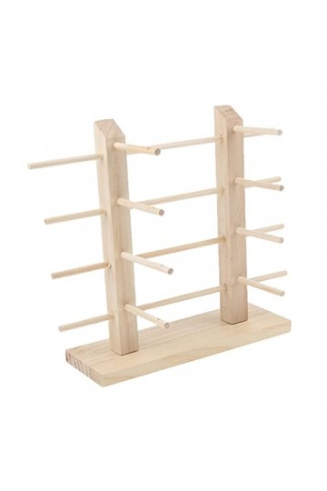 Présentoir de Lunettes de Soleil Lunettes de soleil en bois lunettes porte-cadre lunettes Afficher le support de support Orga