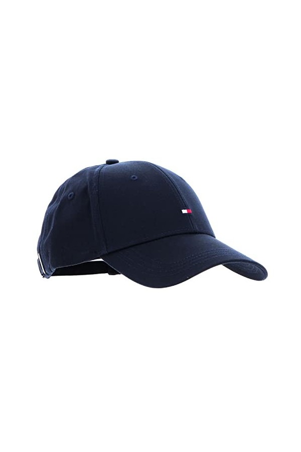 Tommy Hilfiger Casquette Femme Essential Flag Casquette De Baseball, Bleu Space Blue , Taille Unique