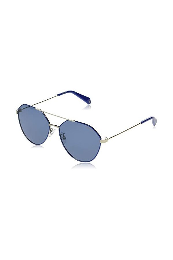 Polaroid PLD 6059/f/s Montures de Lunettes, PJP/C3 Blue, 61 Unisex