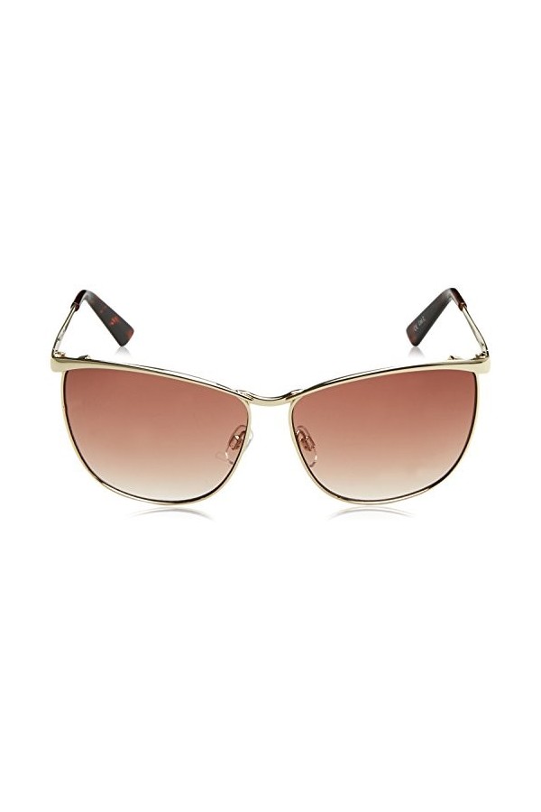 Carve Lunettes Oversized Femme - Or - Doré - FR : Taille unique Taille fabricant : One Size 