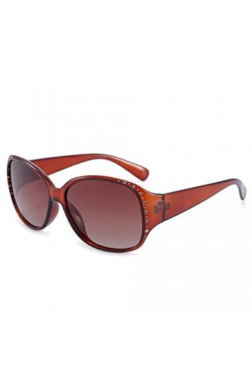 Lunettes de soleil de conduite de vacances en plein air polarisées rétro pour femmes