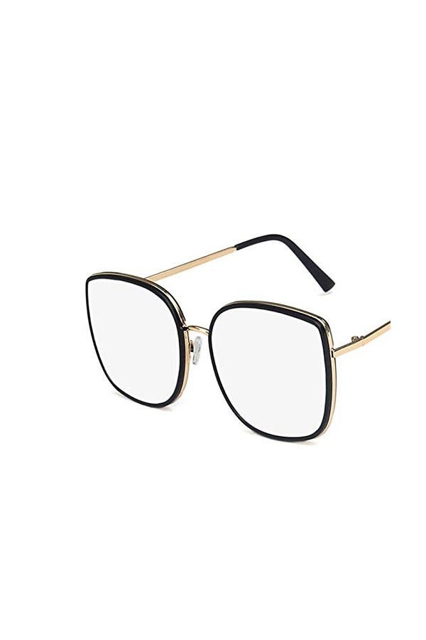 MQJ Lunettes de Soleil Lunettes Lunettes de Soleil Blanches Mme Tendance Des Femmes Nouveau Grand Cadre Version Coréenne Des 