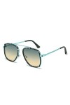 Griffe Ovale Lunettes de Soleil polarisées pour Femmes Alliage Lunettes de Soleil Hommes Vintage Noir Lunettes, Vert green6, 