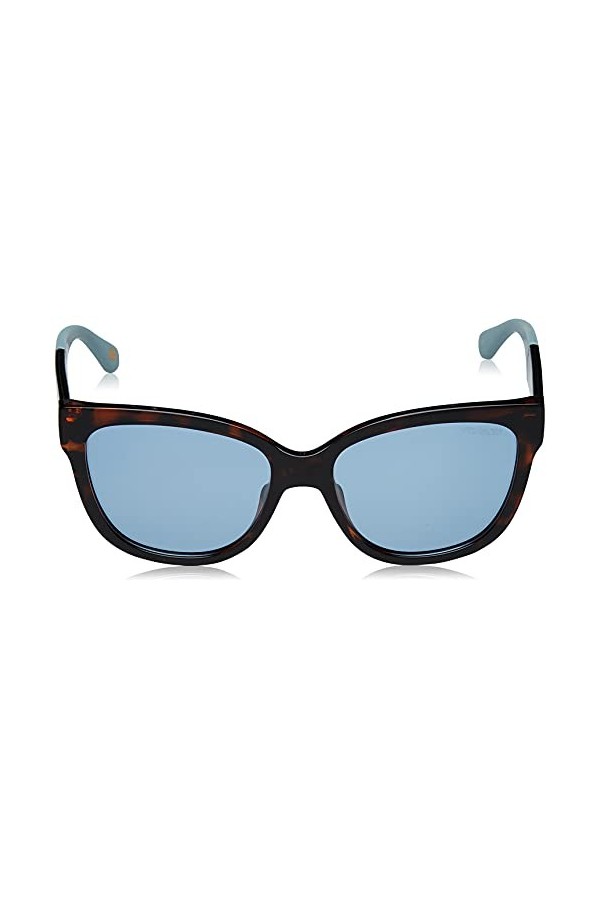 Skechers SE6120 Lunettes de Soleil, Marron/Aigue-Marine, Taille Unique Femme