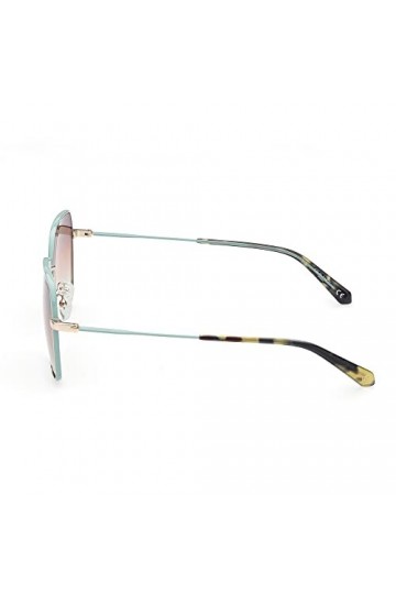 Gant, Lunettes de soleil GA8083 forme géométrique or couleur verres marron dégradé, or