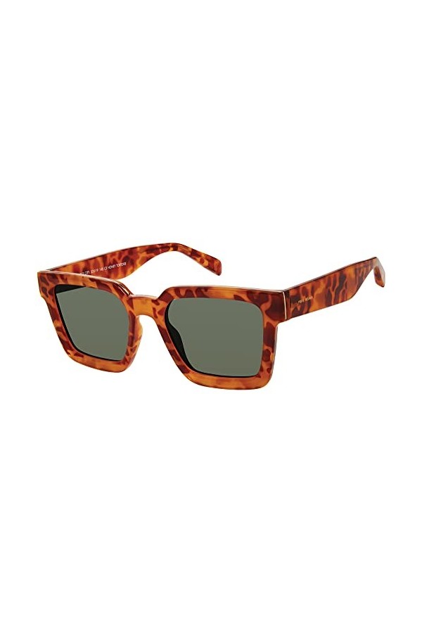 Prive Revaux Vice City/s Sunglasses, Honey Tort, 52 Unisex