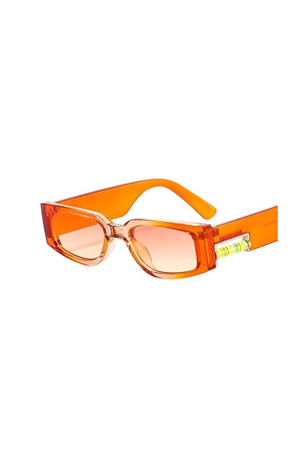 Lunettes de soleil,Lunettes de soleil haute protection anti-reflets hommes femmes ，Lunettes de soleil vintage petit rectangle