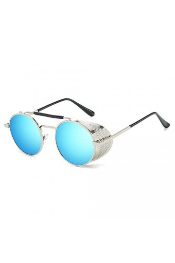 XINGYU Lunettes de Soleil Femmes Rondes Femmes rétro Dames Hommes Lunettes de Soleil rétro Lunettes de Soleil pour Femmes Ble