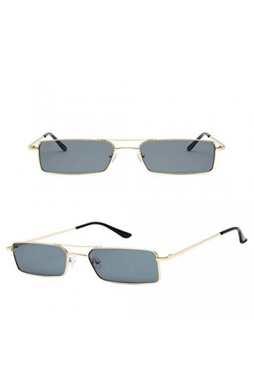 SENFEISM Lunettes de soleil rétro pour femme - Style steampunk - En métal - Miroir vintage