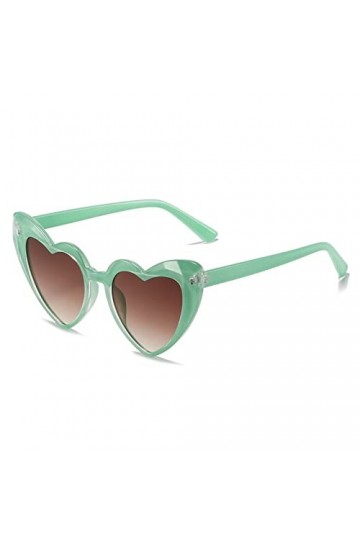 Générique Lunettes de soleil décoratives de proposition de vacances de plage de femme en forme de coeur