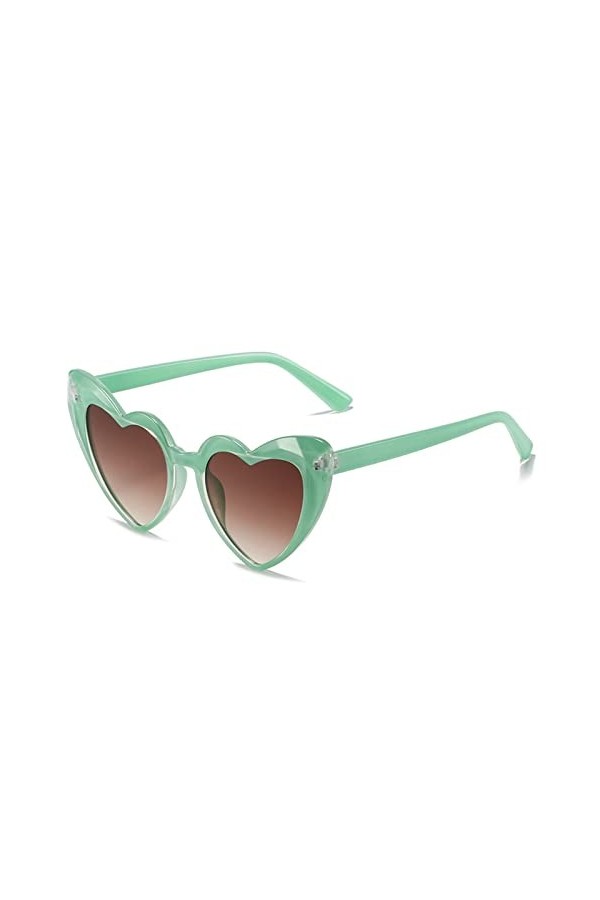 Générique Lunettes de soleil décoratives de proposition de vacances de plage de femme en forme de coeur