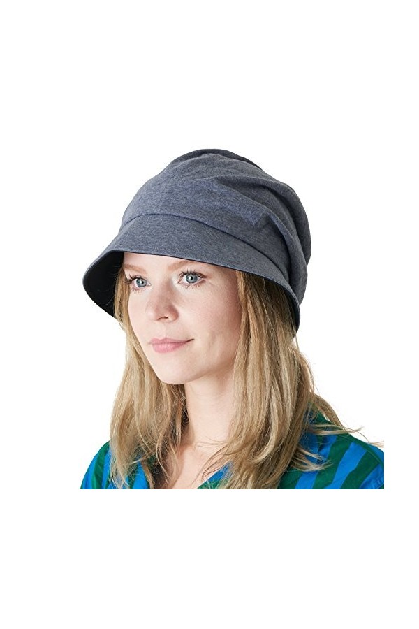 CHARM Casualbox | Dames Soleil Chapeau Bio Coton Japonais Conception Doux UV Protection Marine