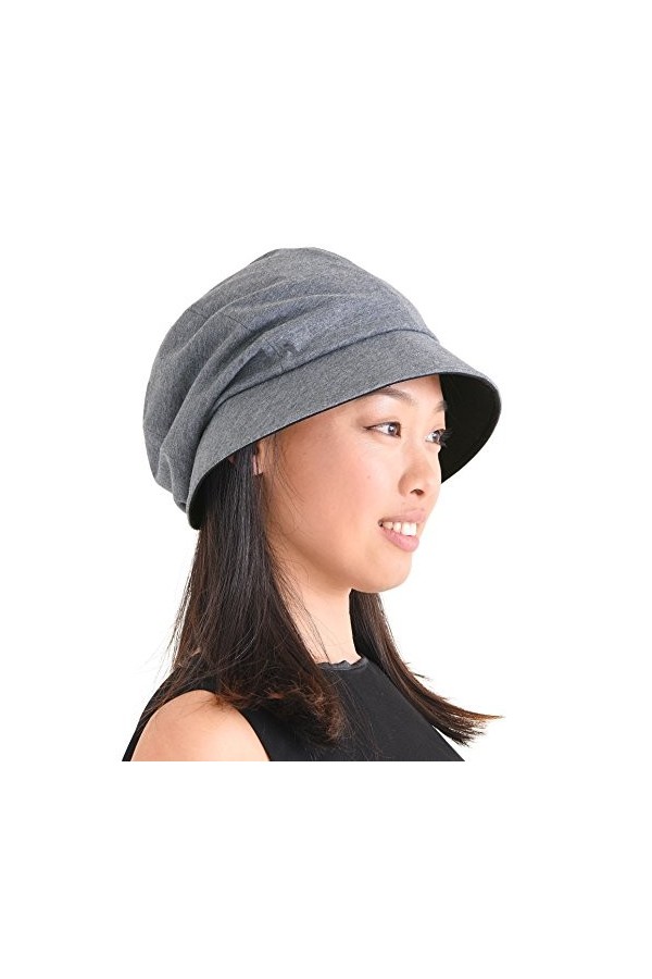 CHARM Casualbox | Dames Soleil Chapeau Bio Coton Japonais Conception Doux UV Protection Marine
