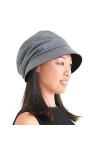 CHARM Casualbox | Dames Soleil Chapeau Bio Coton Japonais Conception Doux UV Protection Marine
