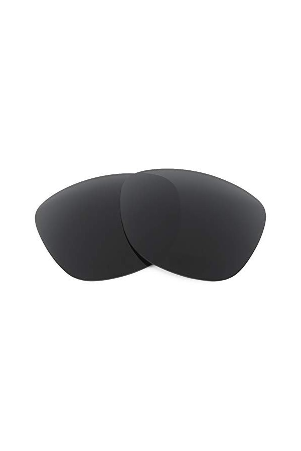 Revant Verres de Rechange Compatibles avec Oakley Frogskins, Polarisés, Noir Furtif