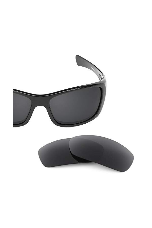 Revant Verres de Rechange Compatibles avec Oakley Hijinx, Polarisés, Noir Furtif