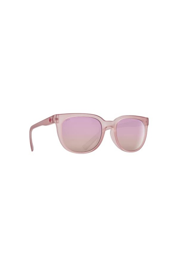 SPY OPTICS - Bewilder Matte Translucent Rose - Bronze with Rose Quartz Spectra Mirror, Lunettes de soleil, Medium, Mixte Adul