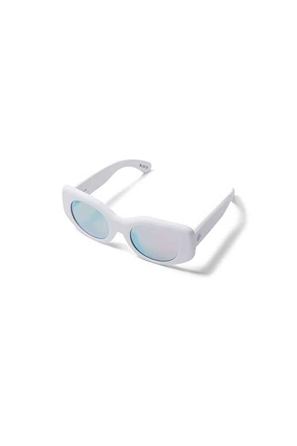 SPY OPTICS - Hangout Matte White Bronze Platinum Spectra, Lunettes de soleil, Small, Mixte Adulte