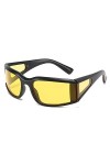 MASKIS Lunettes Pour Femmes Lunettes De Soleil Hommes Hip Hop Lunettes Arc Avec Lentilles Lunettes De Soleil Pour Femmes Peti