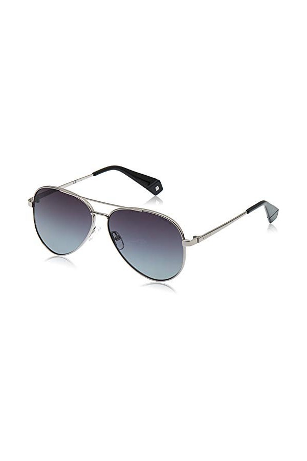 Polaroid PLD 6069/S/X Sunglasses, 6lb/Wj Ruthenium, 61 Mixte