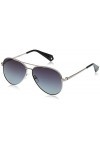 Polaroid PLD 6069/S/X Sunglasses, 6lb/Wj Ruthenium, 61 Mixte