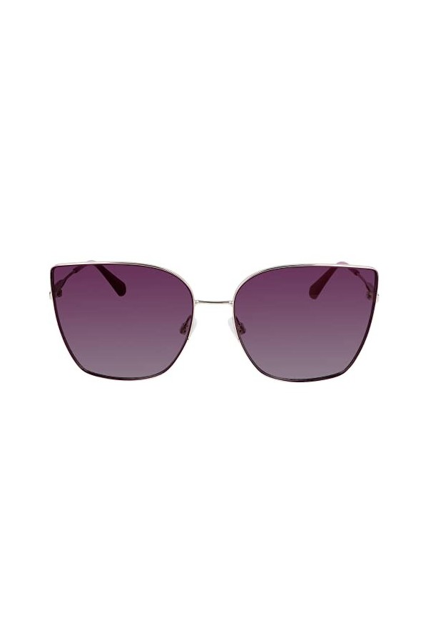 Calvin Klein CKJ21213S Lunettes de Soleil, Gold/Violet, Taille Unique Femme