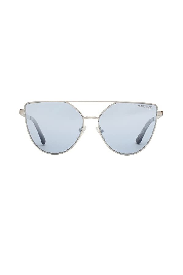 Guess by Marciano Sonnenbrille Gm0778 10W 59 Montures de Lunettes, Argenté Silber , 59.0 Femme