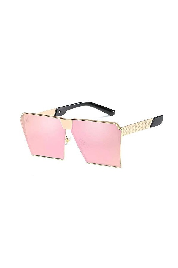 ChengBeautiful Lunettes De Soleil Femmes Poids légers Goggle Driving Lunettes Outdoor Retro Cadre carré Lunettes de Soleil C