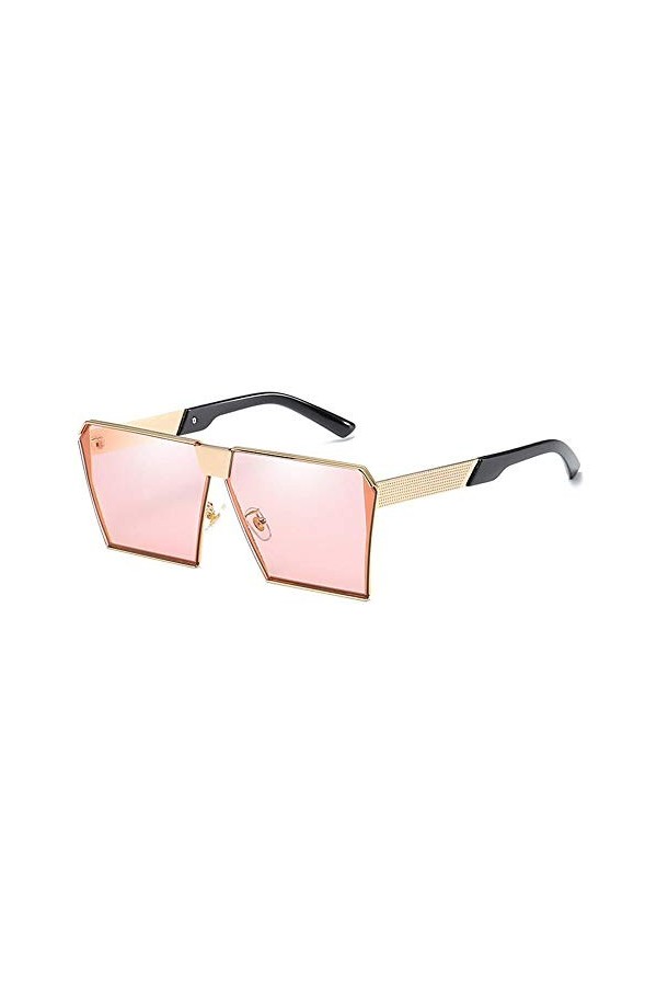 ChengBeautiful Lunettes De Soleil Femmes Poids légers Goggle Driving Lunettes Outdoor Retro Cadre carré Lunettes de Soleil C