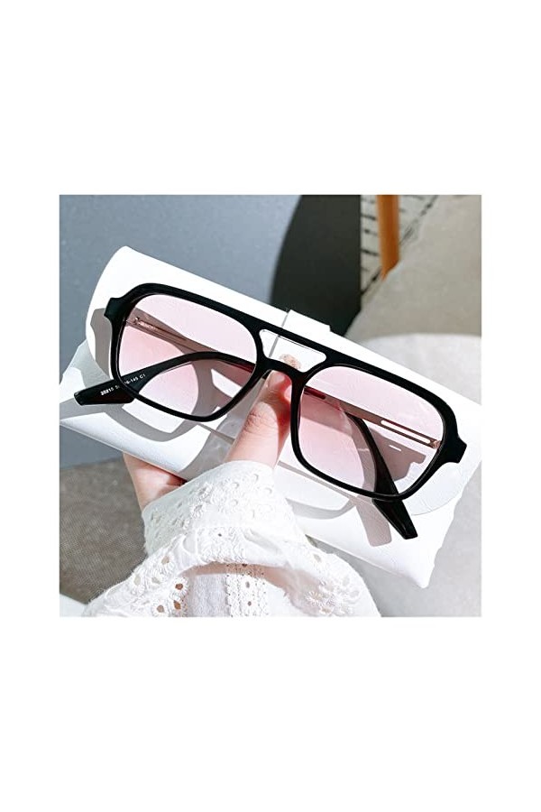 Xiniufsd Lunettes de Soleil 2021 Nouveau Vintage Petites Lunettes de Soleil Femmes Rectangulaires Océan Lentilles Sun Lunette